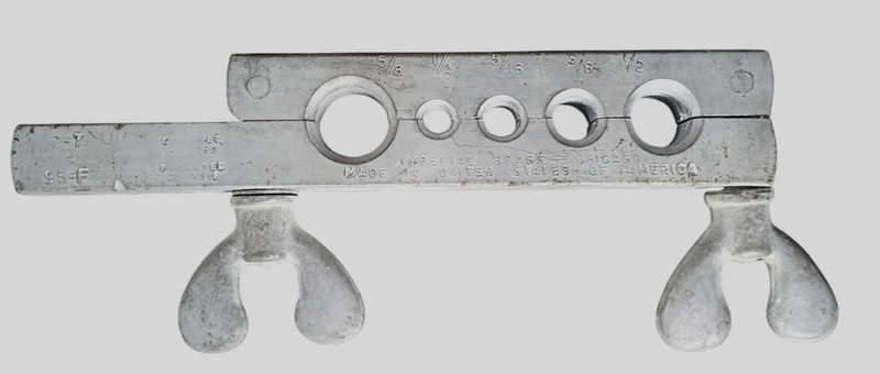 Vintage Imperial Brass Chicago USA Flaring Tool 5/8, 1/4, 5/16, 3/8, 1/2 in  good condition