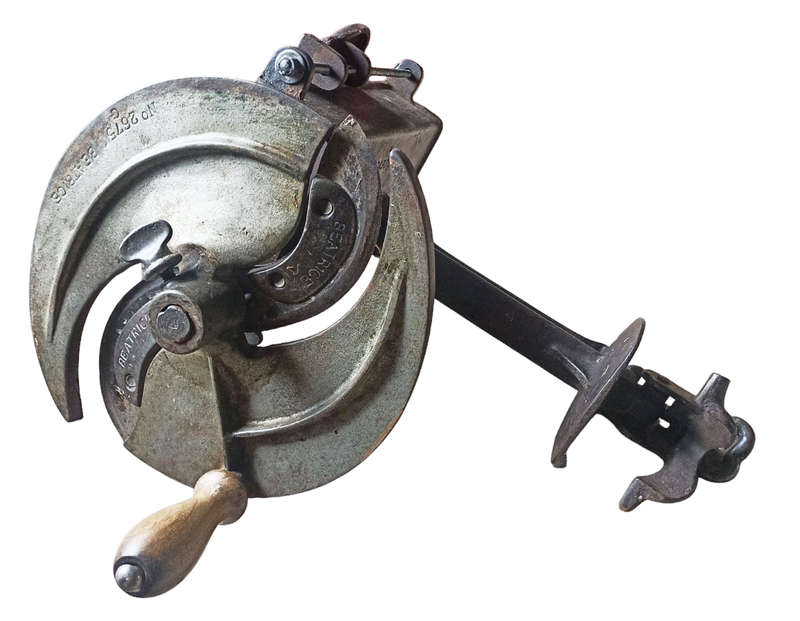 Vintage Beatrice  no 2675 B table mount Meat Slicer-Made in England-good and working
