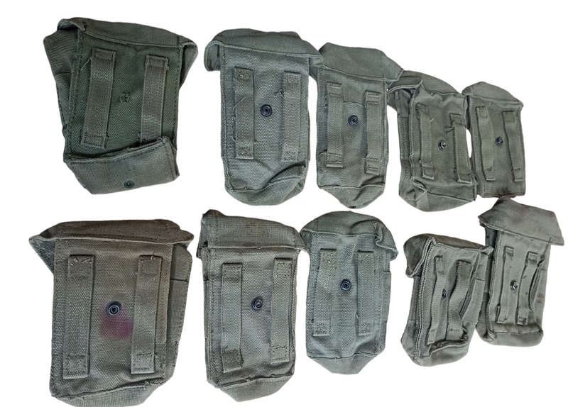 Old Army Ammunition green canvas pouch-only one available