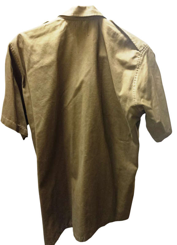 Army browns short sleeve Shirt(Medium ) from the 1980`s in good condition