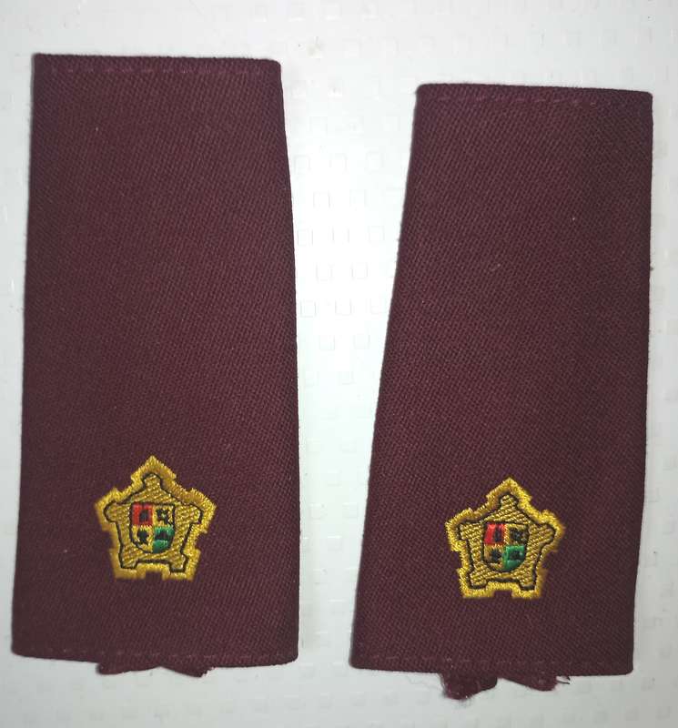 Set of SADF SA Medical Services Rank Epaulettes