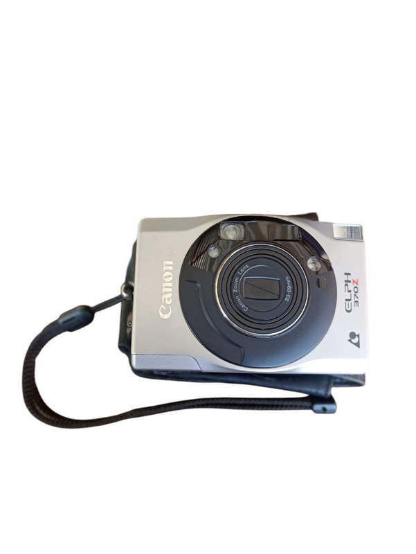 Canon ELPH 370z point &shoot 35mm Camera with leather case