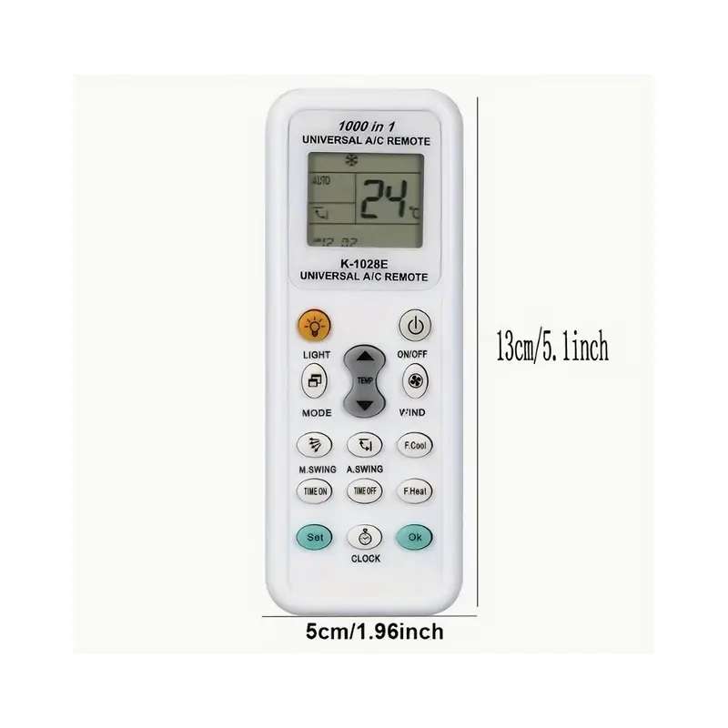Universal Remote Control for Air Conditioners