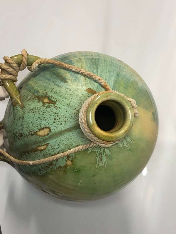 LARGE VINTAGE POTTERY VASE - 43CM