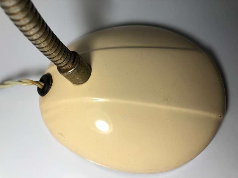 VINTAGE METAL WORK LIGHT - NOT TESTED
