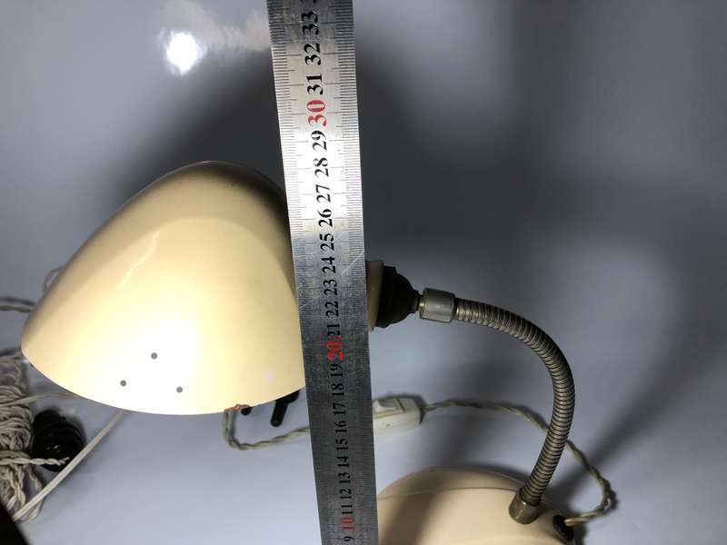 VINTAGE METAL WORK LIGHT - NOT TESTED