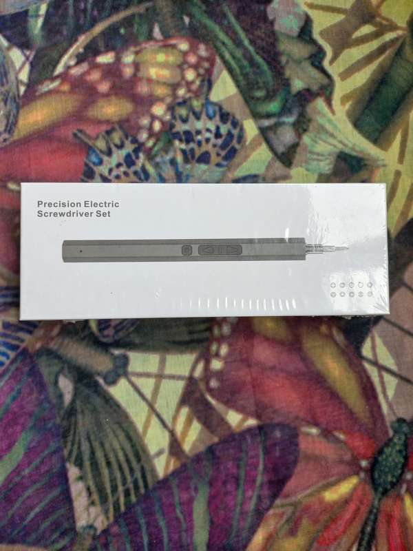 Electronic screwdriver set