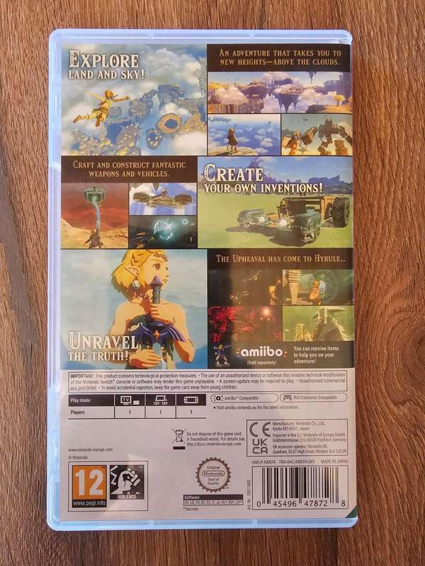 The Legend of Zelda: Tears of the Kingdom (Nintendo Switch)