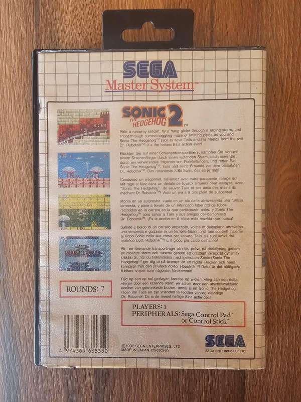 Sonic the Hedgehog 2 (Sega Master System)