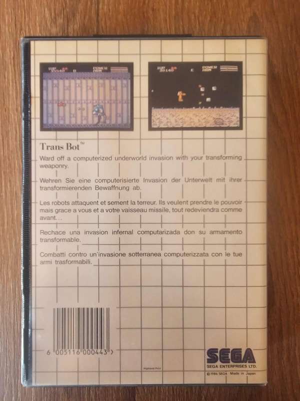TransBot (Sega Master System)