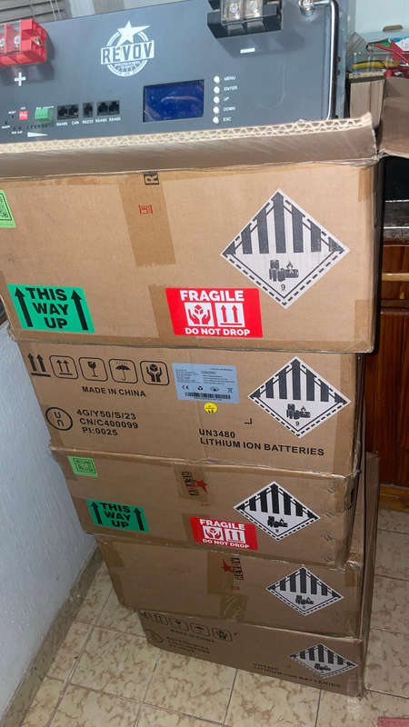 Revov B100 1st Life 51.2V 100Ah 5.1kWh Lithium Battery (USED)