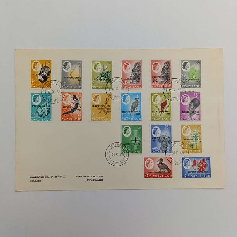 Swaziland 1968 FDC - SACC 142-160