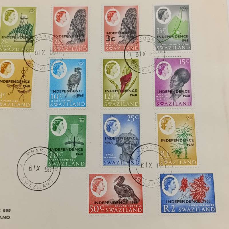 Swaziland 1968 FDC - SACC 142-160