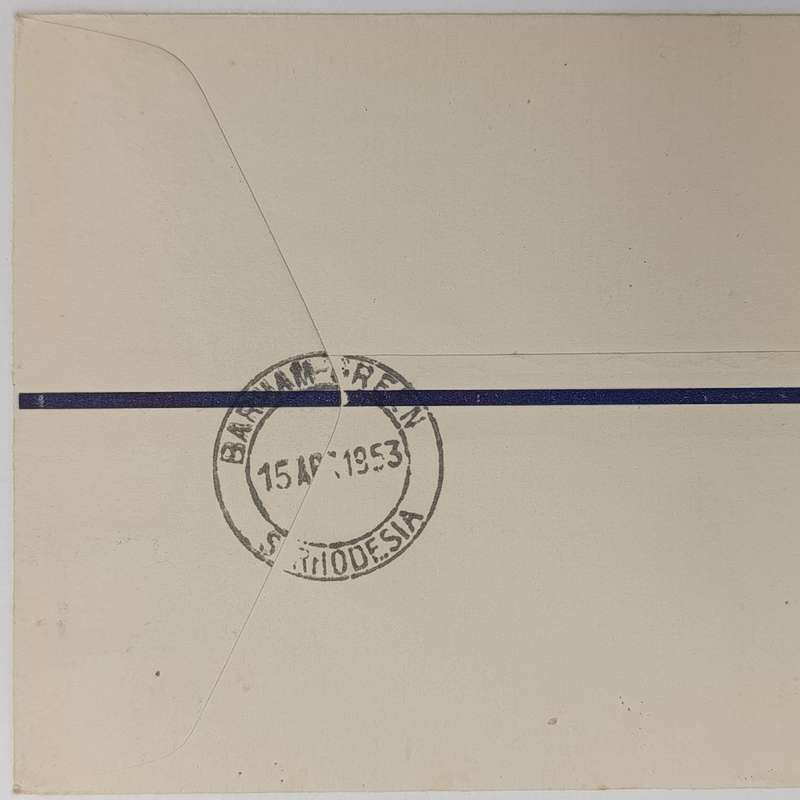 Southern Rhodesia SACC 73- 77 on Rhodes Centenary FDC