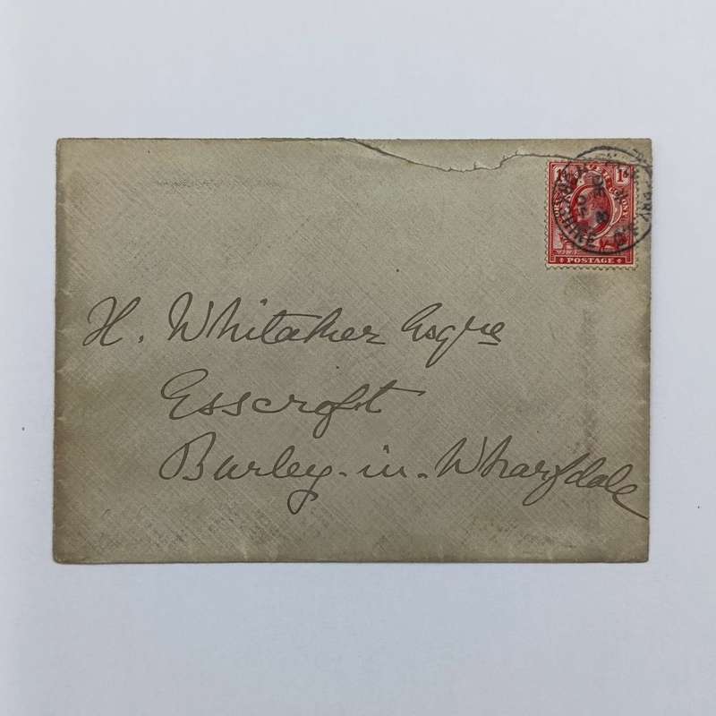 Postal History Great Britain letter from Yorkshire England 8 December 1904 with Orange River Colony