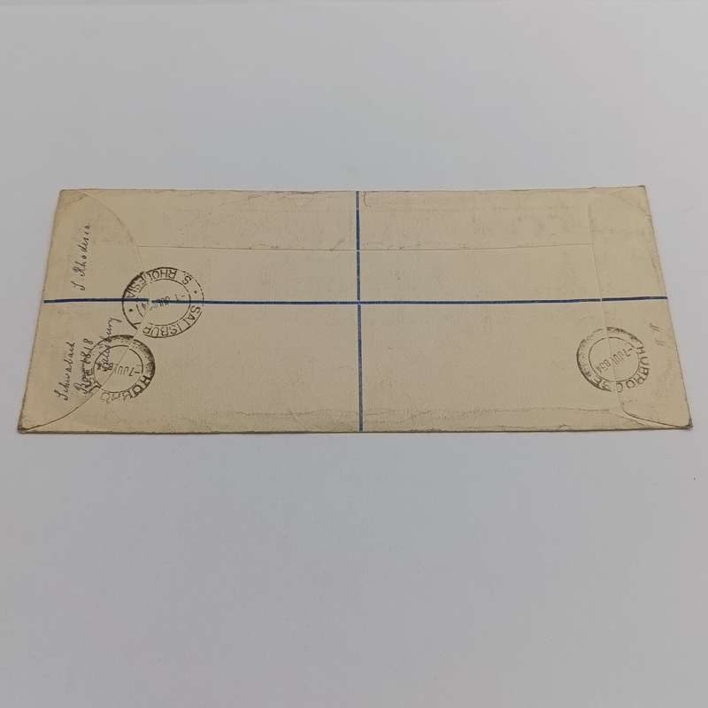 Rhodesia & Nyasaland First day cover with 9 Rhodesian stamps SACC 1-9