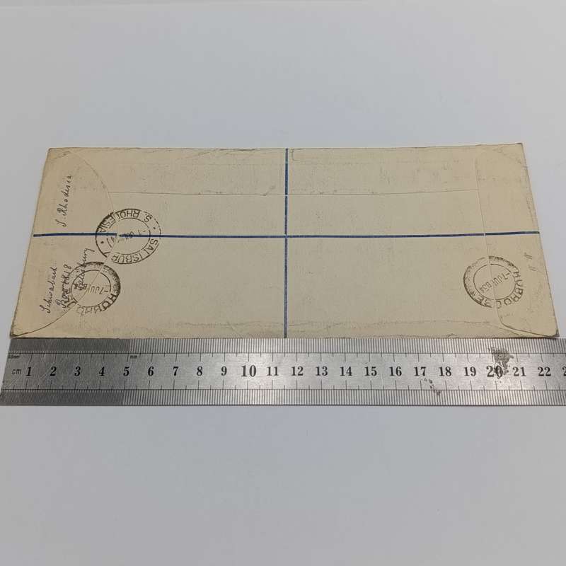 Rhodesia & Nyasaland First day cover with 9 Rhodesian stamps SACC 1-9