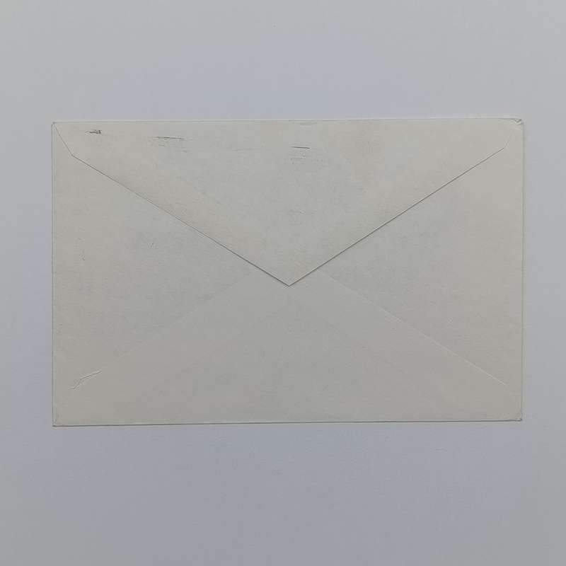 1986 Cover Edinburgh Scotland to Vasco South Africa, readressed to Goodwood with 18p British stamp