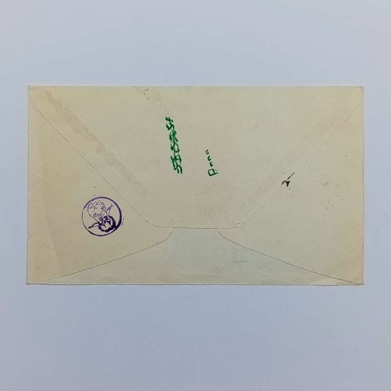2006 Cover Mashaua Zimbabwe to Goodwood South Africa with pair of Zimbabwe stamps and airmail tag