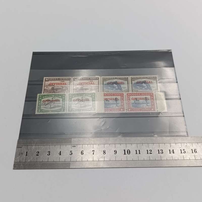 Stamps South Africa SACC 23 - 26 hinged mint pairs