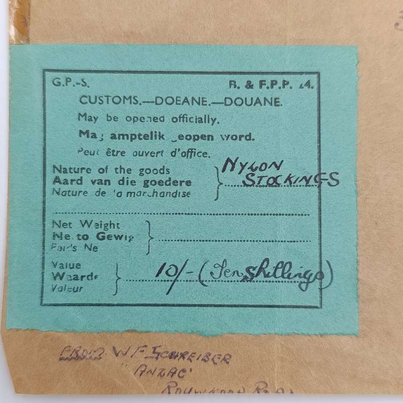 Airmail Front Cape Town South Africa to Petone New Zealand via WELLINGTON
