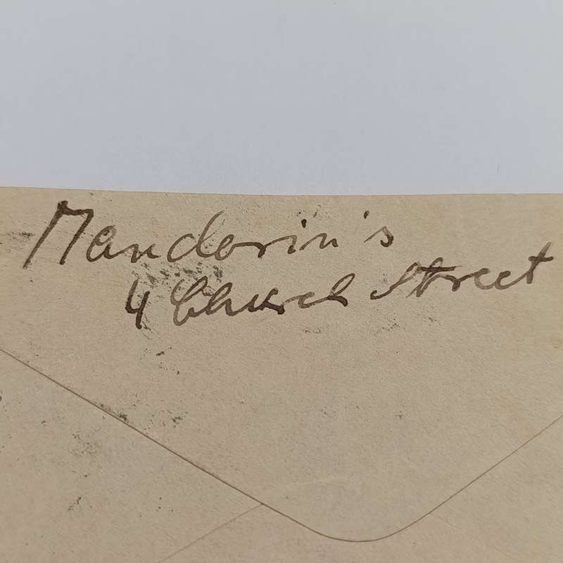 Air mail cover from Cape Town South Africa to Hamburg Germany 26 February 1935