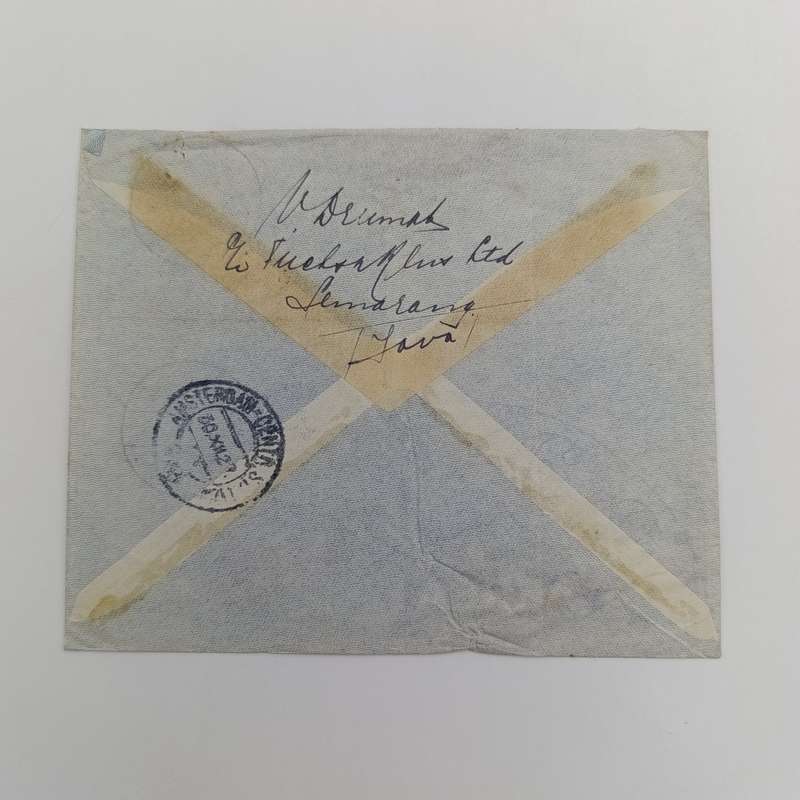 Cover Semarang Dutch East India to Amsterdam Holland