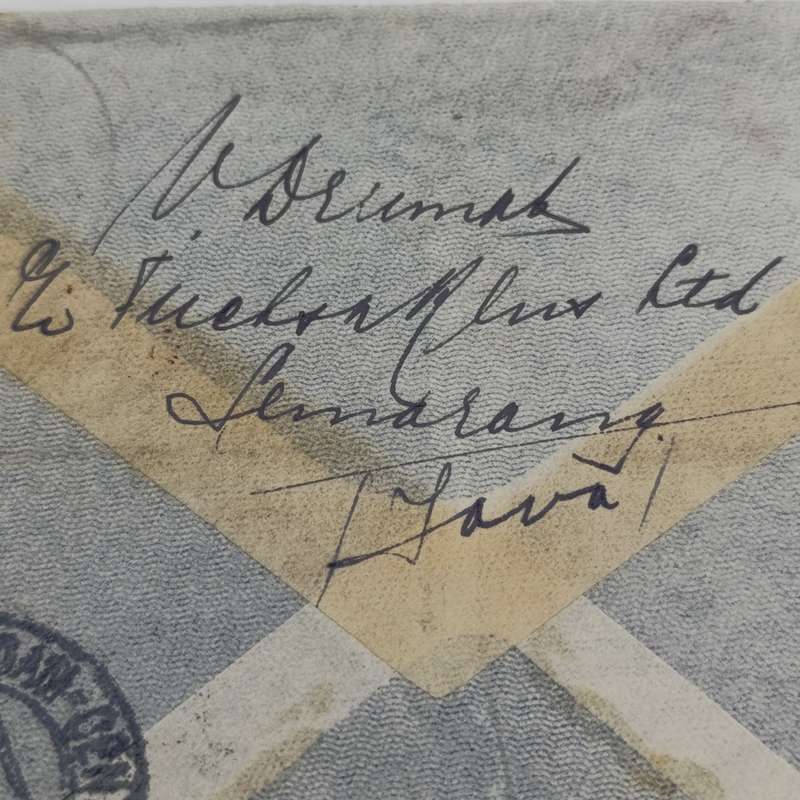 Cover Semarang Dutch East India to Amsterdam Holland