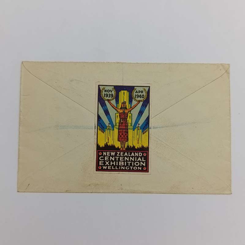 Registered Air Mail cover from Palmerston North New Zealand to Johannesburg South Africa
