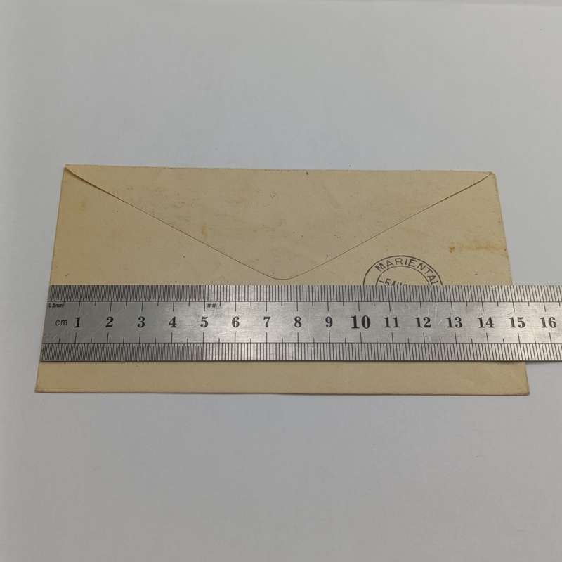 Air Mail letter cover from Rehoboth SWA to Mariental SWA 5 August 1931 with Scarce SACC 76 pair on