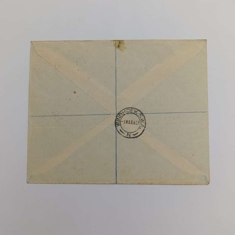 First day cover Airmail Windhoek South West Africa to Cape Town South Africa