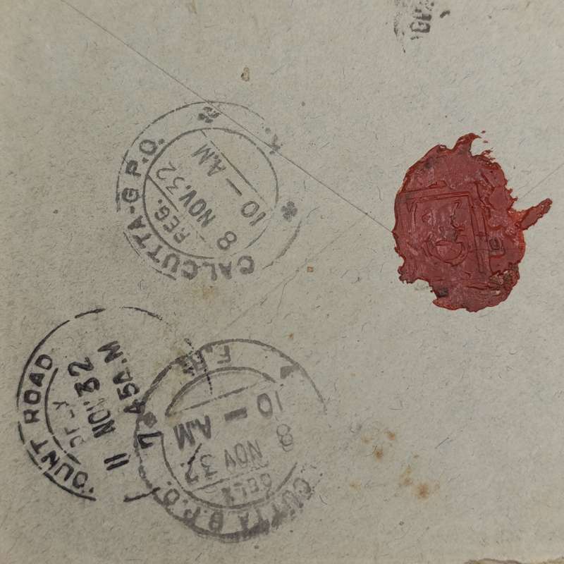 Registered airmail cover with 3 Indo China stamps cancelled HAI-PHONG 25-10-1932