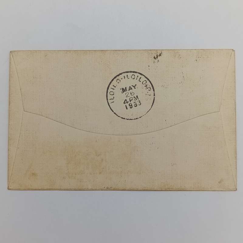 Airmail cover First regular Air mail service manila - Iloilo - Negros Philippines - First day cover