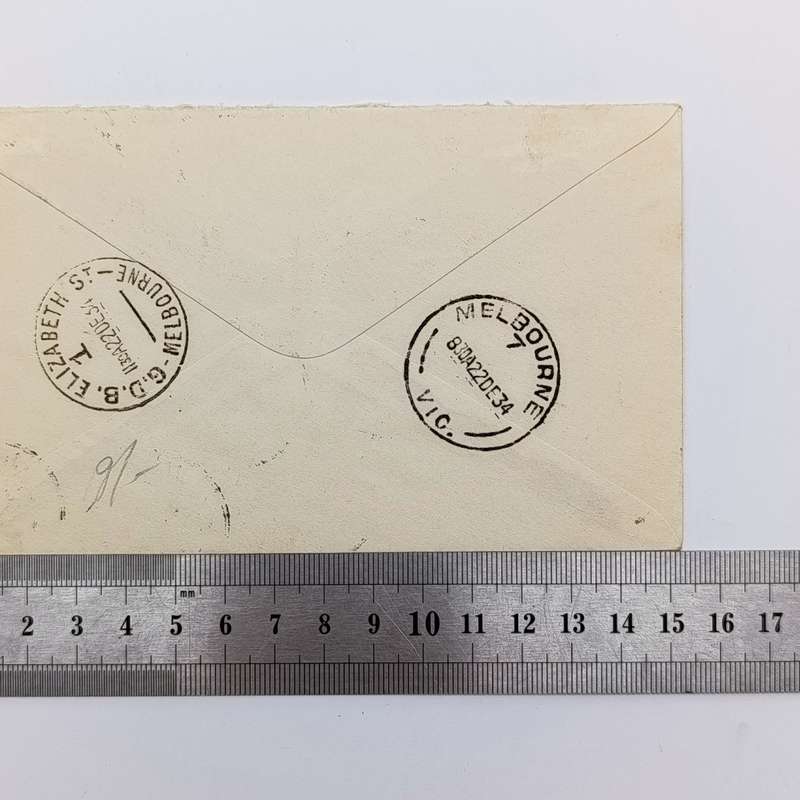 First Flight Airmail cover SWA Airways & Imperial Airways Upington South Africa