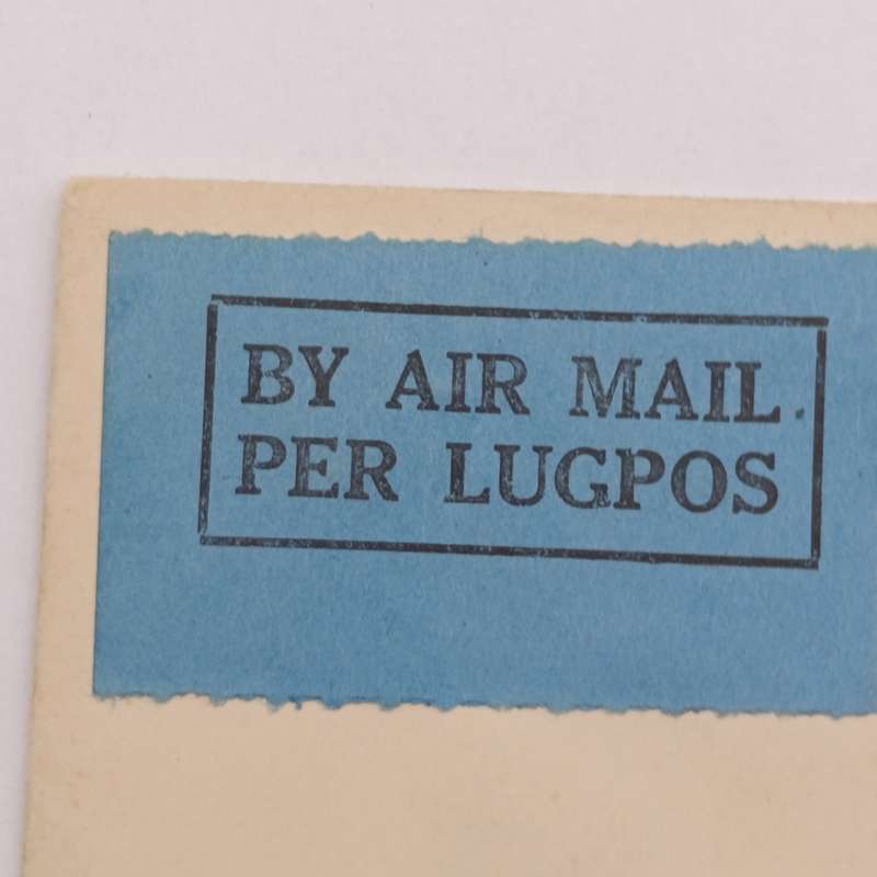 Airmail cover Cape Town to Johannesburg South Africa with 4d stamp cancelled