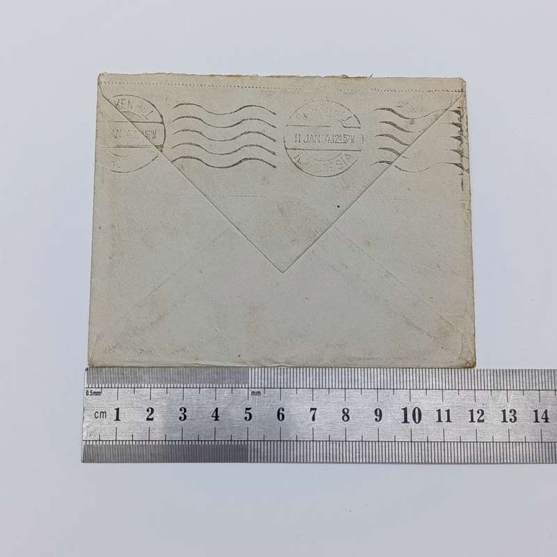 Airmail cover Richmond Surrey to Mazabuka Northern Rhodesia 2 Jan 1934 via Broken Hill