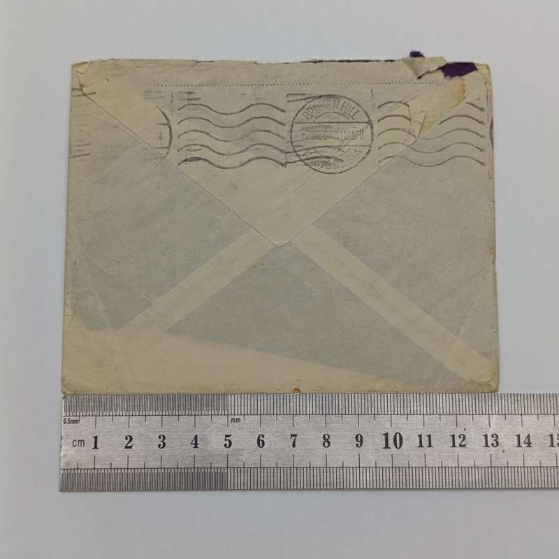 Airmail cover Falkirk Great Britain 27 Jul 1936 to Mazabuka Northern Rhodesia via Broken Hill