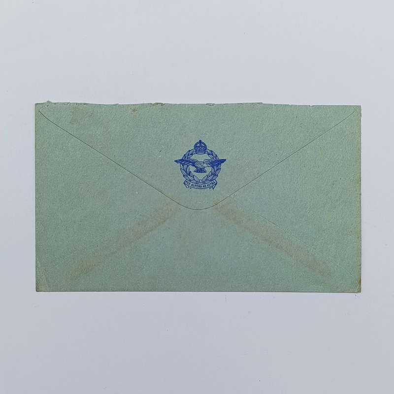 On service WW2 letter cover Mobile Air Force Dept P.O on SAAF envelope to Aliwal North