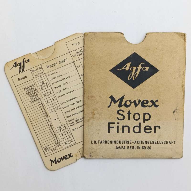 Agfa Movex stop finder
