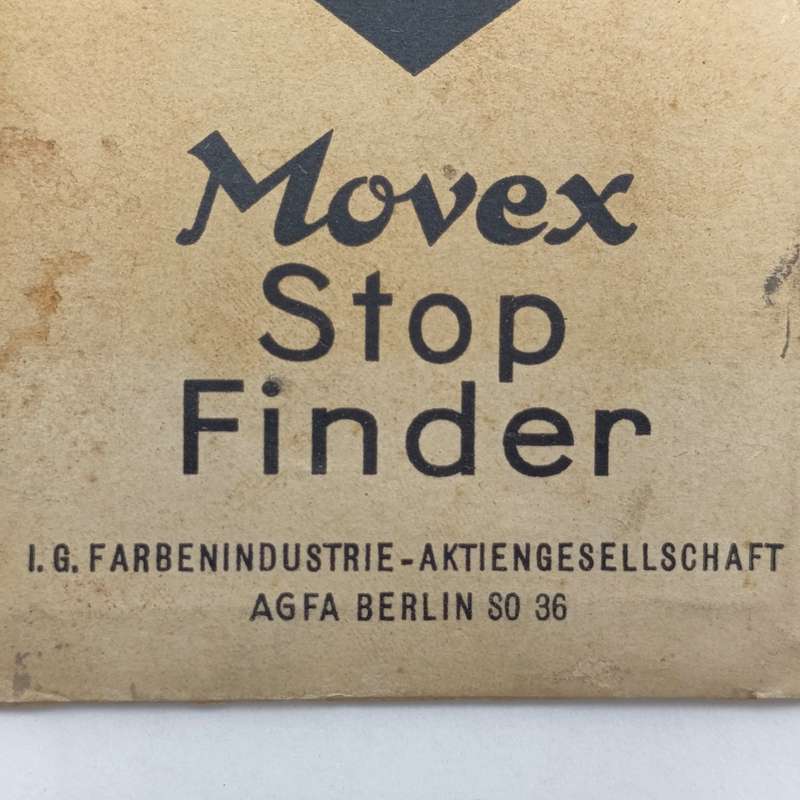 Agfa Movex stop finder