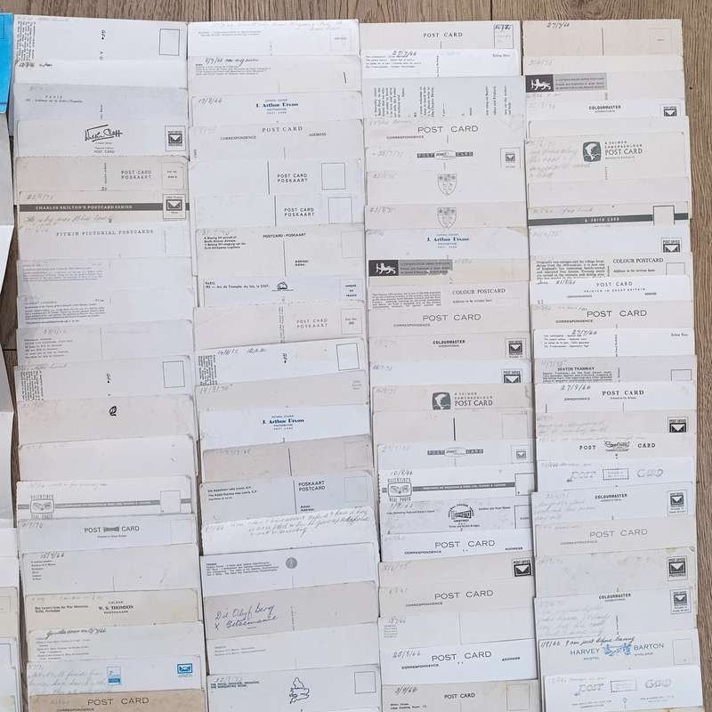 More than 170 postcards