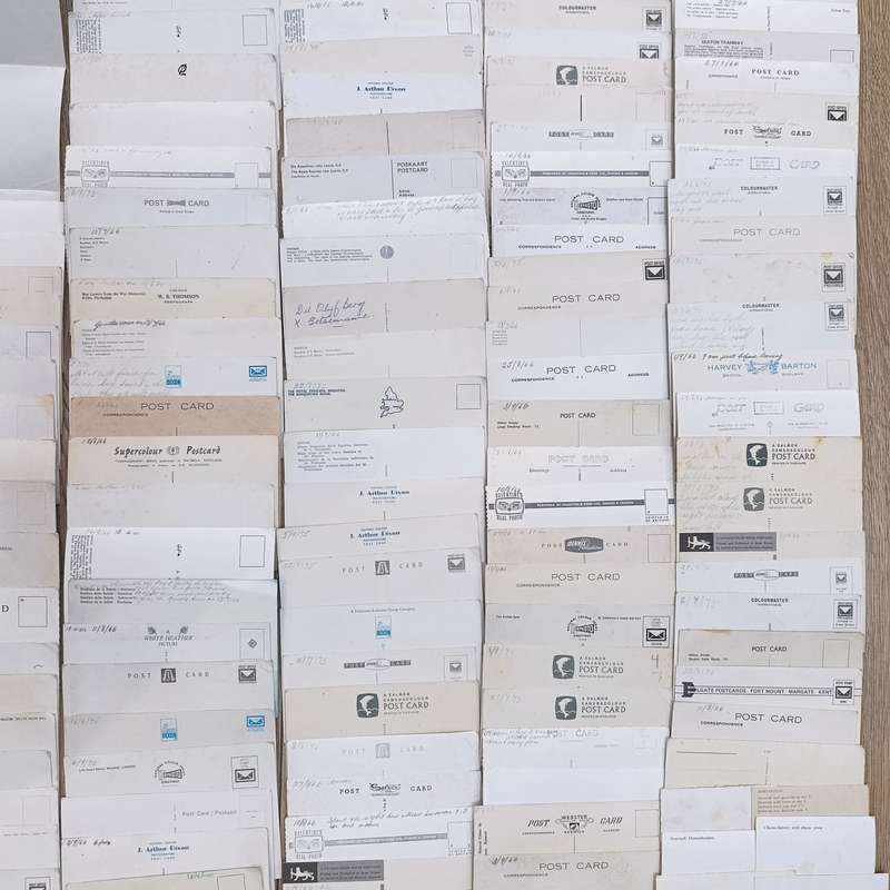 More than 170 postcards