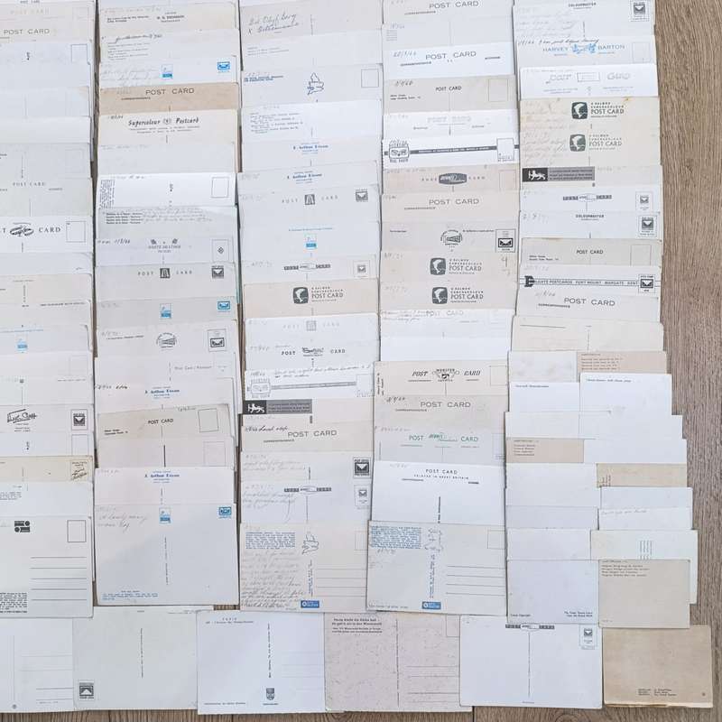 More than 170 postcards