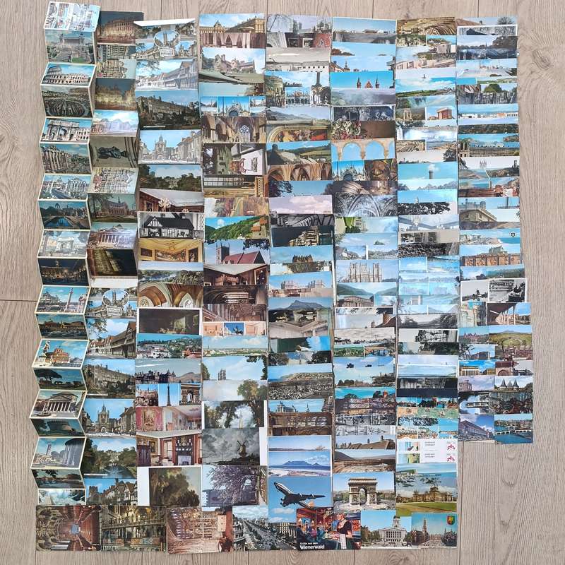 More than 170 postcards