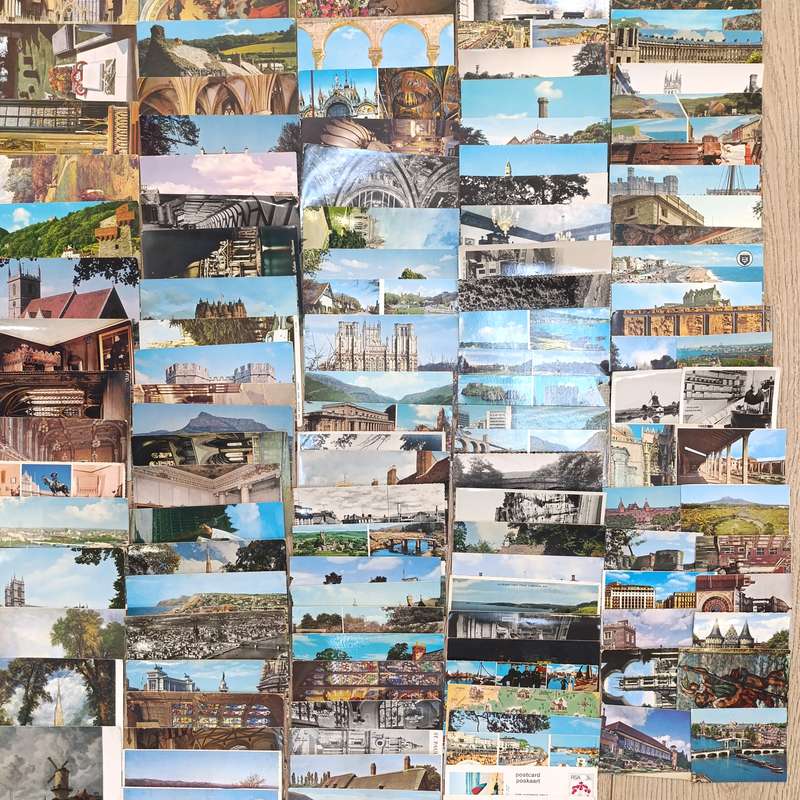 More than 170 postcards