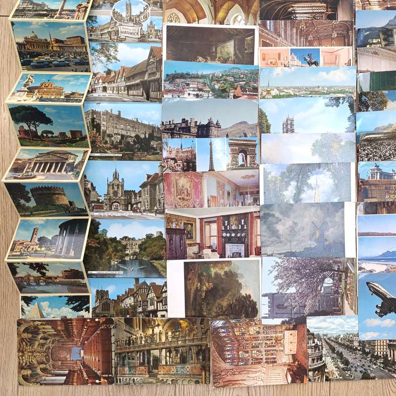 More than 170 postcards