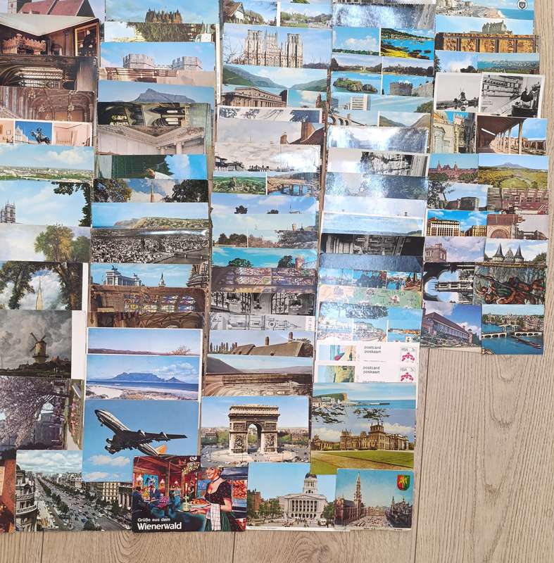 More than 170 postcards