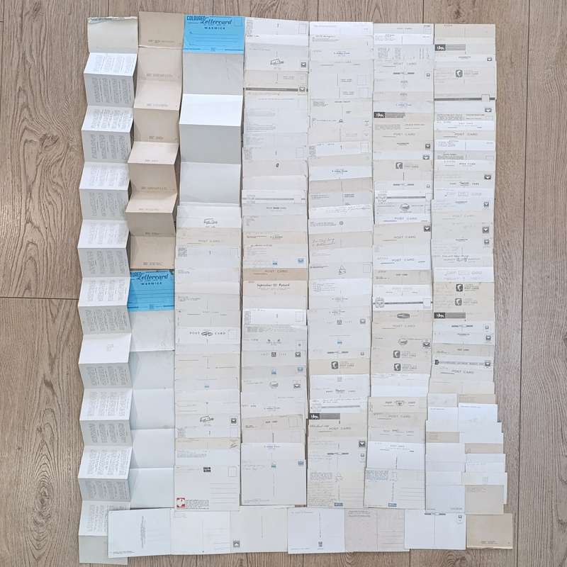 More than 170 postcards