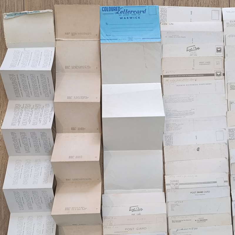 More than 170 postcards