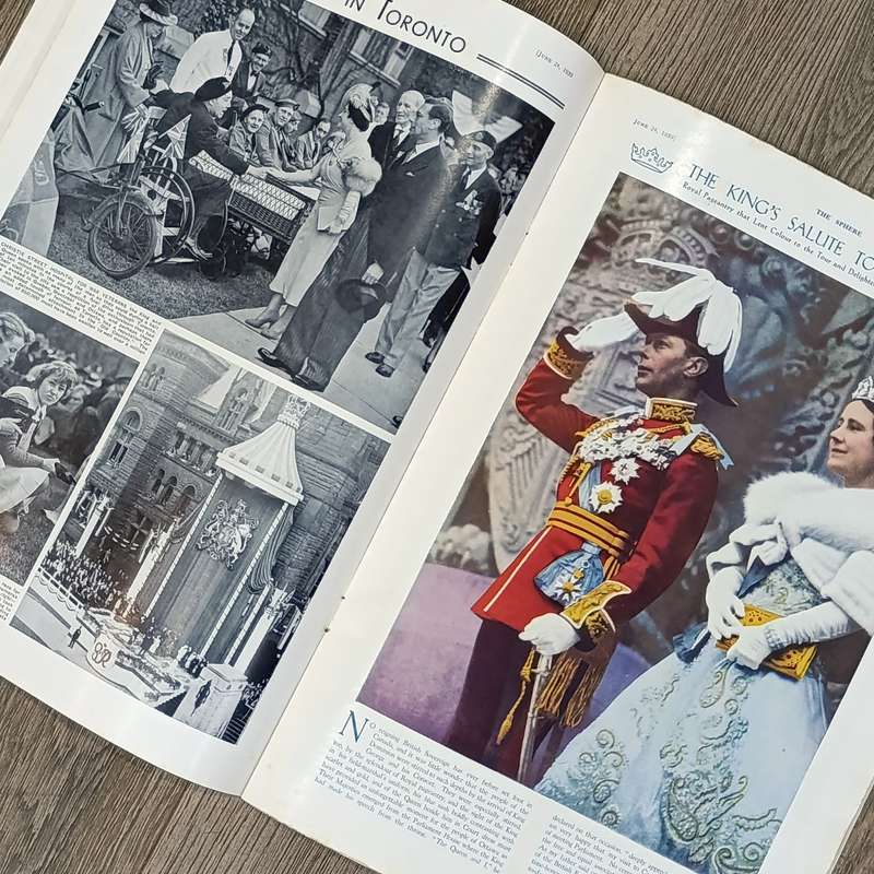 The Sphere - Canadian Number - The Royal tour in Canada and USA - June 24, 1939 magazine